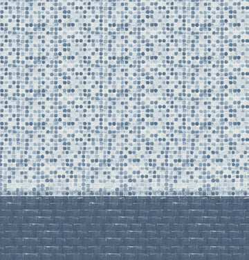 Set lenzuola in Flanella con Trattamento Antipilling - Pois Blu
